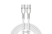 USB kabel - Baseus Cable USB-C to USB-C Cafule 100W 2m (white) - CATJK-D02