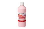 Kreativt Legetøj - Creall School paint Pastel red 500 ml - 30094