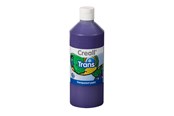 Kreativt Legetøj - Creall Transparent Paint Purple 500ml - 23024