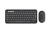 Tastatur - Logitech Pebble 2 Combo - Tastatur & Mus sæt - Tysk - Grå - 920-012203