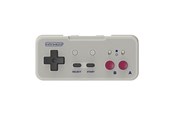Spil tilbehør - Retro-Bit Origin8 2.4G Pad NS NES GB Grey - Wireless Controller - MAC - 849172014985