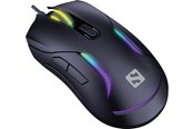 Mus - Sandberg LightFlow 6D - Gaming Mus - Optisk - 6 knapper - Sort - 640-27
