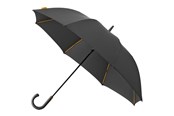 Fritid & Rejser - Falcone Luxe Golf Umbrella - 130 cm - Black - GP-76-8120