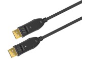 Skærmkabel - Pro 2.0 Optical DisplayPort - Hybrid - Skærmkabel - 10m - Sort - 4040849648663