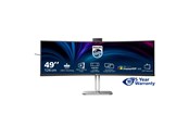 Skærm - 49" Philips 49B2U5900CH - 5120x1440 - 75Hz - VA - 100W USB-C - KVM switch - 49B2U5900CH/00