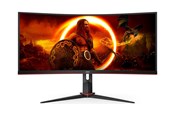 Skærm - 34" AOC CU34G2XP/BK - 3440×1440 (UWQHD) - 180 Hz - VA - CU34G2XP/BK
