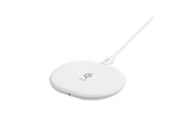 Mobil - Adaptere & Opladere - Deltaco Wireless charger 10 W USB-C Qi certified white - QI-1039