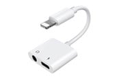 Kabler - diverse - Joyroom Audio Adapter 3.5mm  S-Y104 (white) - S-Y104 3.5mm