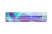 Musemåtte & tilbehør - Cherry XTRFY WR5 - keyboard wrist rest - compact - WR5-CPT-LITUS-BLUE