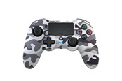 Spil tilbehør - NACON Dualshock 4 V2 Controller Asymmetric - Camo Grey - Wireless Controller - Sony PlayStation 4 - PS4OFPADWLCAMOGREY