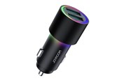 Mobil - Adaptere & Opladere - Joyroom Car Charger JR-CL10 2x USB 4.8A (black) - JR-CL10