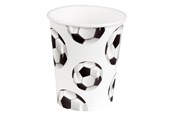 Legetøj - Boland Paper Cups Football 10pcs. - 62521