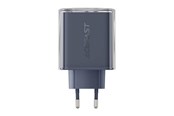 Mobil - Adaptere & Opladere - Acefast A45 mains charger 2x USB-C 1xUSB-A 65W PD (grey) - A45 Noble jade