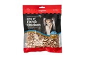 Hunde - Dogman Hundegodbidder Stykker af Fisk & Kylling 250g - 479380
