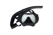 Vandleg - ASG Dykkermaske & Snorkel Sæt til voksne - ASG3009BLACKONE SIZE