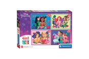 Puslespil - Clementoni Puzzles Disney Princess 4in1 Floor - 21517