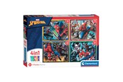 Puslespil - Clementoni Puzzles Marvel Spiderman 4in1 Floor - 21515