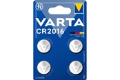 Batteri - VARTA CR2016 Lithium Coin 4 Pack - 6016101404