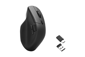 Mus - Keychron M6 Light 78g Wireless 1K - Ergonomisk mus - Optisk - 5 knapper - Sort - M6-A1