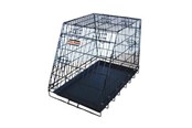 Hunde - Active Canis Rejse Hunde Bilbur Skråbur 75x47x56 cm Sort - T6877