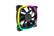 Kabinet Køler - Montech AX120 PWM BK - Kabinet køler - 120mm - Sort med RGB LED lys - 27 dBA - AX120 PWM BK