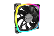 Kabinet Køler - Montech RX120 PWM BK - Reverse - Kabinet køler - 120mm - Sort med RGB LED lys - 27 dBA - RX120 PWM BK