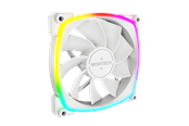 Kabinet Køler - Montech RX120 PWM WH - Reverse - Kabinet køler - 120mm - Hvid med RGB - 27 dBA - RX120 PWM WH