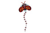 Udendørsleg - Kites Ready 2 Fly - Pop-up Nylon Kite Ladybug - EZNY925
