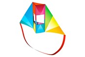 Udendørsleg - Kites Ready 2 Fly - Pop-up Mini Nylon Kite Deltabox - EZNY6003