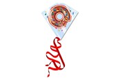 Udendørsleg - Kites Ready 2 Fly - Kite Donut - PL200DO