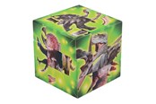 Puslespil - Johntoy Dinosaur Brain Puzzle Cube Blok - 24495