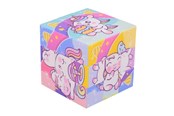 Puslespil - Johntoy Unicorn Puzzle Cube Blok - 24494