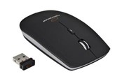 Mus - Esperanza WIRELESS OPTICAL 4D MOUSE 2.4GHz SATURN BLACK - Mus - Optisk - 4 knapper - Sort - EM120K