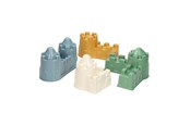 Udendørsleg - Cavallino Toys Cavallino Castle Sand Molds Pastel Colors 4pcs. - 9652LN01