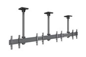 Vægbeslag, AV-Beslag & AV-Møbler - Multibrackets M Pro Series mounting component - single side - for 4 flat panels - black - Max 200 kg - recommended for 50" - 7350105216466