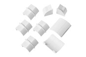 Kabler - diverse - D-LINE Adapter Kit 22x22mm 8 Pieces White - FLCOCPECAP22W