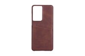 Mobil - Covers & Cases - ONSALA Mobile Cover Brown with Cardpocket Samsung  S21 Ultra /S30 Ultra  5G - 588573