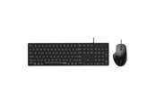 Tastatur - RAPOO NX8020 - Tastatur & Mus sæt - Nordisk - Sort - 12323