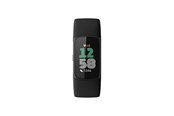 Aktivitetsarmbånd - Fitbit Charge 6 - black aluminium - activity tracker with infinity band - obsidian - GA05183-EU