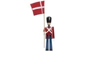 Boligindretning - Kay Bojesen Fanebærer med stofflag, 22 cm - 39482