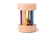 Babylegetøj - Bigjigs Wooden Roll Rattle 100% FSC - 32002