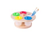 Kreativitet & Hobbyartikler - Classic World Wooden Paint Pot Holder - 54082