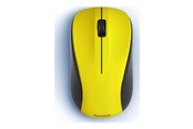 Mus - Hama MW-300 V2 mouse - Mus - Optisk - 3 knapper - Gul - 00173023