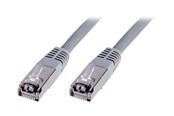 Netværkskabel - DIGITUS Ecoline patch cable - 15 m - grey - Grå - 15m - DK-1521-150