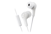 Hovedtelefoner/headset - JVC HA FX7M Gumy PLUS - HA-FX7M-W-E