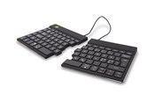 Tastatur - R-Go Tools R-Go Split Break - keyboard - with integrated break indicator - QWERTY - Nordic - black - Tastatur - Nordisk - Sort - RGOSBNDWLBL