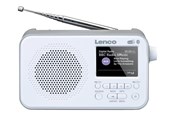 DAB, netværks- og clockradio - Lenco PDR-036 - DAB/DAB+/FM - PDR-036WH