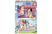 Puslespil - Educa Bluey 2 X 25 Wood - 80-19407