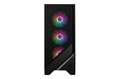 Kabinet - MSI MAG FORGE 120A AIRFLOW - Kabinet - Tower - Sort - MAG FORGE 120A AIRFLOW