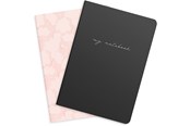 Blokke, Formularer & Notesbøger - Burde Notebook Flower & Notes A5 2 pack - 92758900